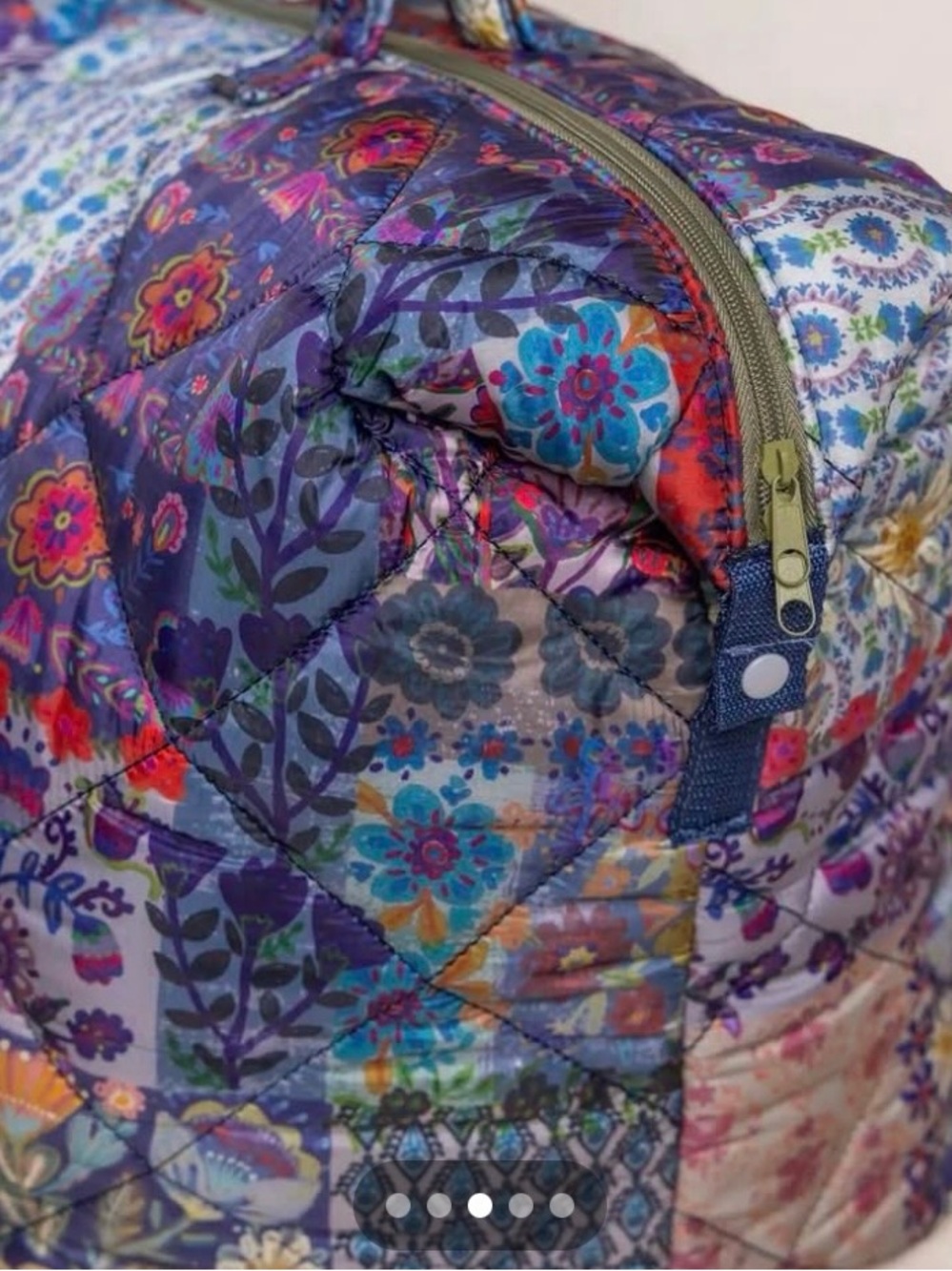 Natural Life Quilted weekender XL bag -